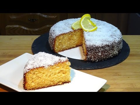 Receta Bizcocho jugoso de limón y coco - Recetas de cocina, paso a paso, tutorial - UC5ONfXPjWgqElh0NZaRJ1tg