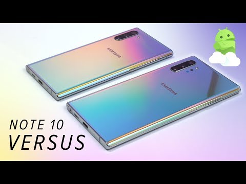 Galaxy Note 10 vs Note 10+: What's the difference? - UC-kFCSJLpxuJdgMnQz8Dvrg