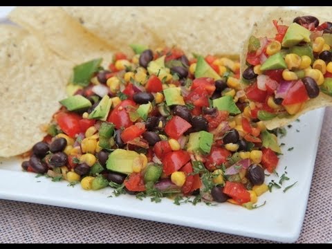 Easy Black Bean Corn Salad - So ADDICTIVE! - UCubwl8dqXbXc-rYE8MOSUnQ