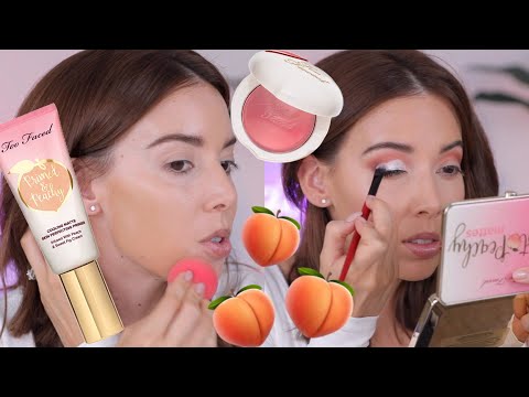 Too Faced Peaches and Cream Collection Tutorial + Review - UCC0EqtXQ9at6ON_-ZYJaImA