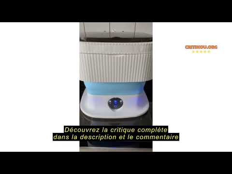 Avis sur la OMCCHK Mini Machine à Laver Camping, 16L Machine a Laver Portable, Lave Linge Manuel, Ma
