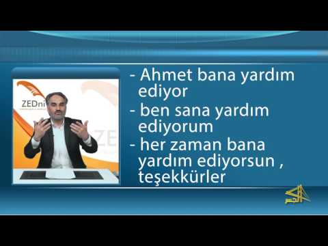 سلسلة تعليم اللغة التركية مع الدكتور "محمد زبدية" الحلقة (25)