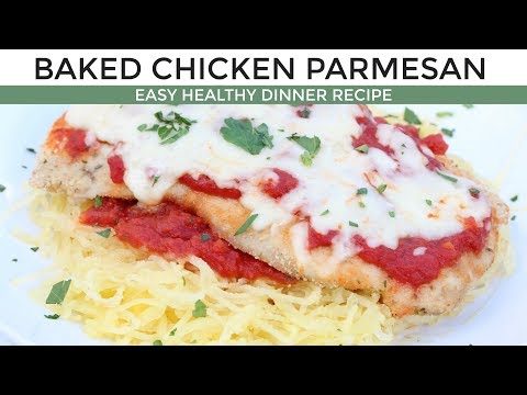 How To Make Baked Chicken Parmesan | Easy + Healthy - UCj0V0aG4LcdHmdPJ7aTtSCQ