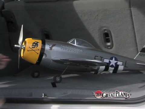 Spotlight: Great Planes P-47 Thunderbolt .25 Glow/Electric Power ARF - UCa9C6n0jPnndOL9IXJya_oQ