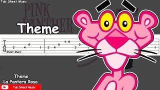 The Pink Panther (La Pantera Rosa) - Theme Guitar Tutorial