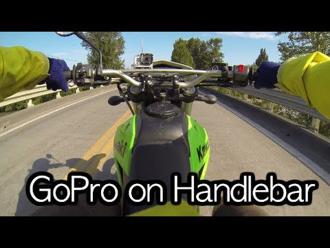 GoPro Handlebar Mount on Dual Sport, Dirtbike, Enduro, Super Moto's Handlebar, Etc... GoPro Tip #212 - UCTs-d2DgyuJVRICivxe2Ktg