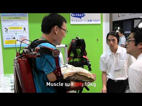 Tokyo University of Science muscle suit - CEATEC 2012 - UC-6OW5aJYBFM33zXQlBKPNA