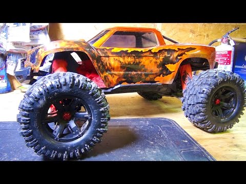 "HELL RAZOR" 8S Traxxas XMAXX gets a DUSTY MOTORS Protection Cover (Install Video) | RC ADVENTURES - UCxcjVHL-2o3D6Q9esu05a1Q