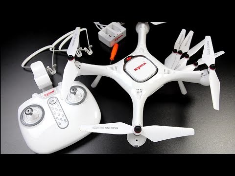 Syma X25 Pro W Beginner GPS Positioning WiFi FPV TX control drone review - UCndiA86FXfpMygSlTE2c70g