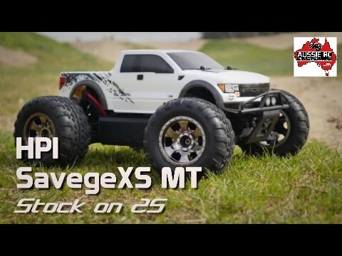 HPI SavageXS MT Flux First Run on 2S - Stock - UCOfR0NE5V7IHhMABstt11kA