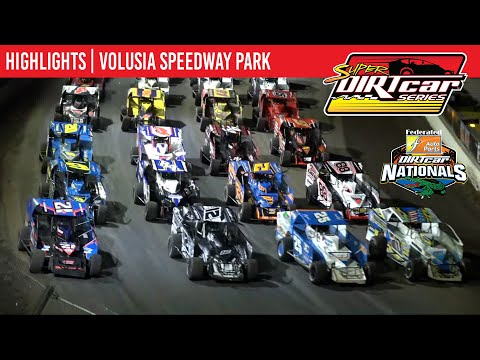 Super DIRTcar Series Big Block Modifieds | Volusia Speedway Park | February 14, 2025 | HIGHLIGHTS - dirt track racing video image