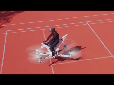 Incredible drone-powered "hoverbike" built by Russians - UCME81PohuzT1JMCsEtvsD2w