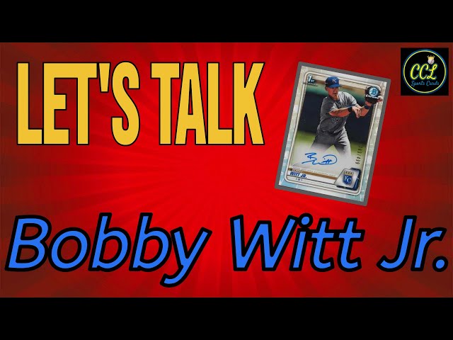 Bobby Witt Jr. Baseball Cards Are a Must-Have for Collectors