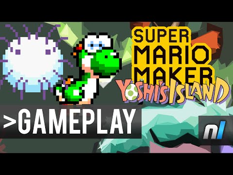 Super Mario Maker: Yoshi's Island Recreation - Touch Mushy Get Dizzy - UCl7ZXbZUCWI2Hz--OrO4bsA