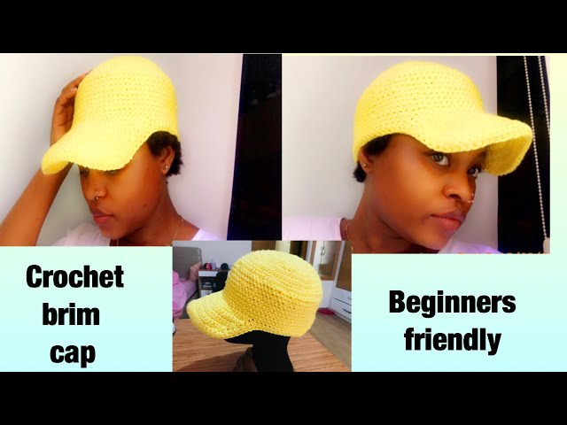 Crochet a Baseball Cap with This Free Pattern