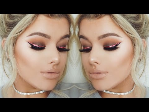 DOUBLE FESTIVE GLITTER LINER! | Rachel Leary - UC-Um2u0Agv8Q-OhjO6FZk1g