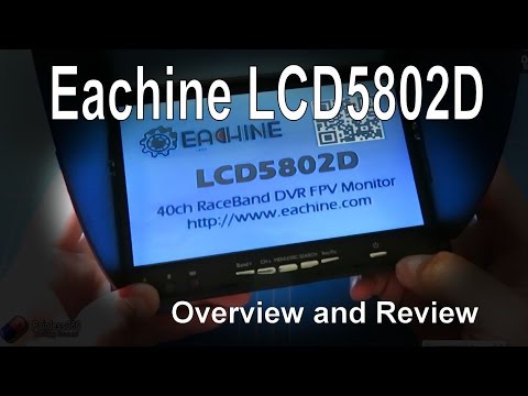 RC Review: Eachine 5802D 40Ch 7" FPV Diversity Screen (Banggood.com) - UCp1vASX-fg959vRc1xowqpw