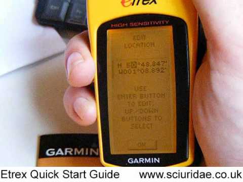 Garmin Etrex H GPS Sat Nav Quickstart Guide Video - UChdt-hi8jjpEd7_9ALs9Wcw