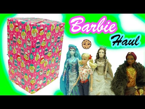 Giant Box of Fantasy Gold Label Collector Barbie Dolls Haul Video - Cookieswirlc - UCelMeixAOTs2OQAAi9wU8-g