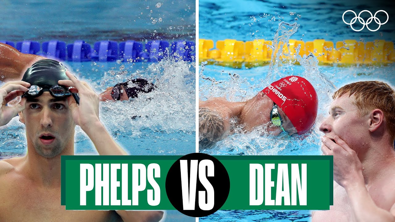 Michael Phelps 🆚 Thomas Dean – 200m freestyle | Head-to-head
