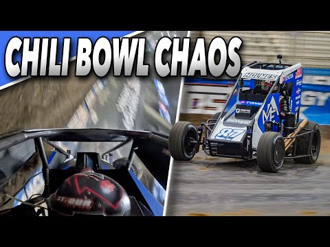 Total Chaos At The 2024 Chili Bowl Nationals! - dirt track racing video image
