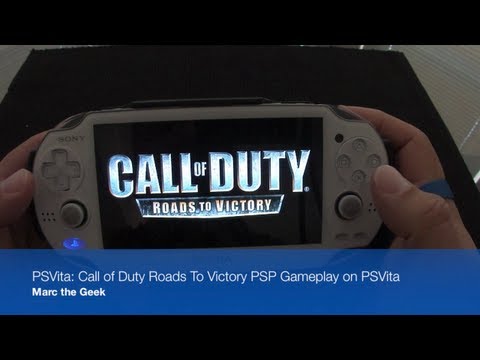 PSVita: Call of Duty Roads to Victory PSP Game on PSVita - UCbFOdwZujd9QCqNwiGrc8nQ