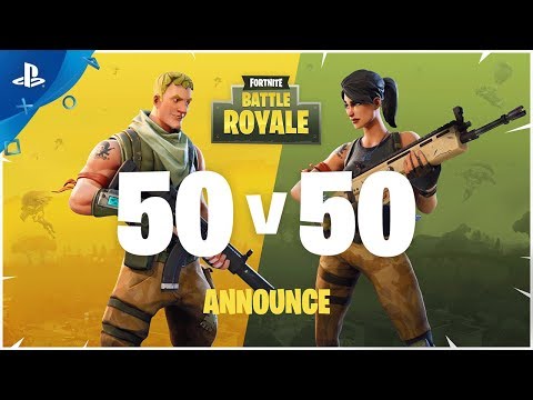 Fortnite – TGA 2017: Battle Royale 50v50 Announce | PS4 - UC-2Y8dQb0S6DtpxNgAKoJKA