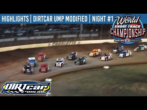 World Short Track Championship DIRTcar UMP Modified Dirt Track at Charlotte Oct 27, 2022 | HIGHLIGHT - dirt track racing video image