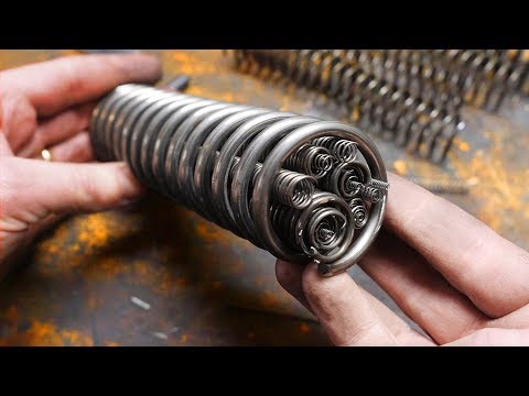 Forging A Knife From Springs!  Part 2