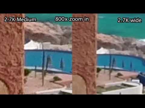 GoPro 3+ Black 2.7k FOV Wide vs Medium Sharpness Comparison - GoPro Tip #292 - UCTs-d2DgyuJVRICivxe2Ktg