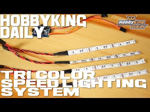 Quadcopter Tri Color Lighting Speed LED System - HobbyKing Daily - UCkNMDHVq-_6aJEh2uRBbRmw