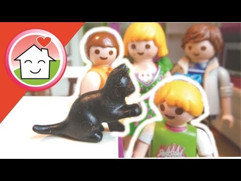 Playmobil Film deutsch Familie Hauser bekommt eine Katze - Film für Kinder