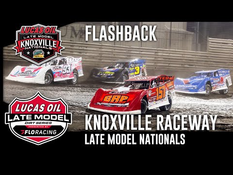 Lucas Oil Late Model Dirt Series | Flashback - Thursday - Late Model Nationals | Knoxville Raceway - dirt track racing video image