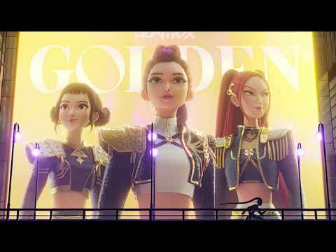 Huntrix - Golden (kpop demon hunters) (lyric video)