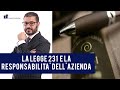 La 231 e la responsabilita penale della societa