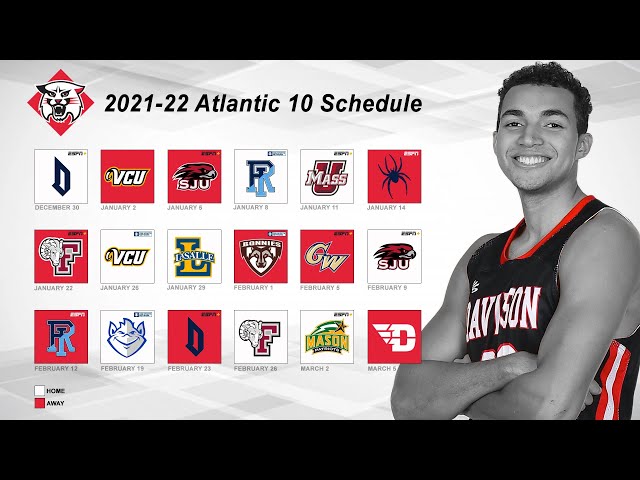 Davidson Schedule for Basketball