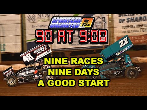 SprintCarUnlimited 90 at 9 for Tuesday, December 10th: Impressive Ohio Speedweek slate - dirt track racing video image