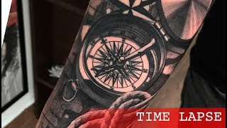 North - Tattoo time lapse