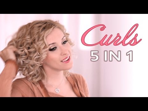 5-in-1 curling hair tutorial with a wand + NuMe Lustrum review - UCeRF3k69cJnxB87lwk9KbrA