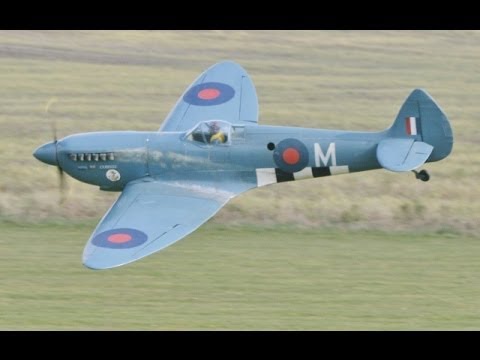 GIANT 1/4 SCALE RC PR MK 9 SPITFIRE "CONNIE" - TEST FLOWN AT NLMFC  BY MIKE & DEANO - 2014 - UCMQ5IpqQ9PoRKKJI2HkUxEw