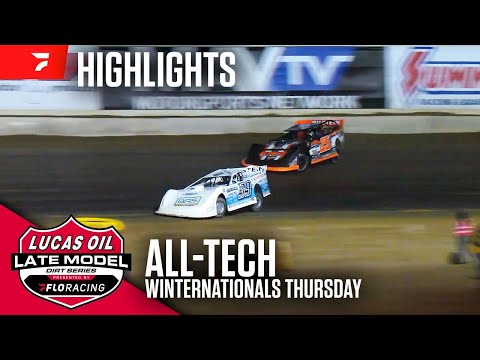 Lucas Oil Late Model Dirt Series | #WinterNationals - Night 1 | All-Tech Raceway - dirt track racing video image