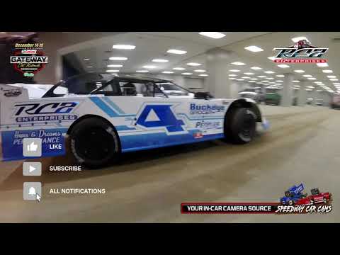 Ryan Wilson 4 with his RC2 Enterprises powered In-Car Camera at the Gateway Dirt Nationals 2023 - dirt track racing video image