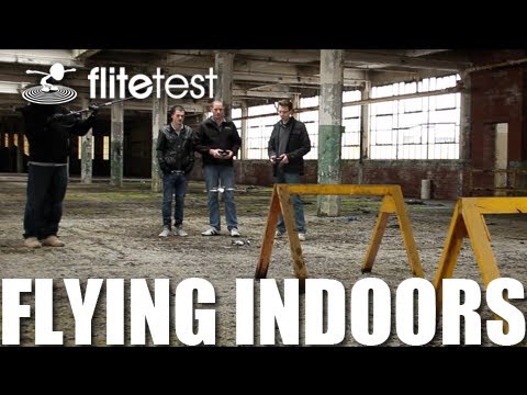 Flite Test - Flying Indoors - FLITE TIP - UC9zTuyWffK9ckEz1216noAw