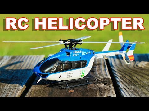 Scale Brushless RC Helicopter XK K124 EC145 - Inverted Flight - TheRcSaylors - UCYWhRC3xtD_acDIZdr53huA