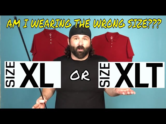 What Size Is Xlt In Men S