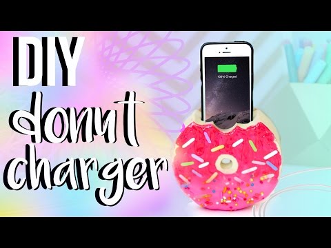 DIY Donut Phone Charger/Holder - UCZll0PJXjErnm97V18BpBlQ