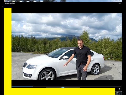 Знакомство с Skoda Octavia 3. 2014 1.8. Пуляет я вам скажу!  Замеры разгона racelogic."Дядя Миша" - UCvEFLw5qXVqd98TAO0I6qpg