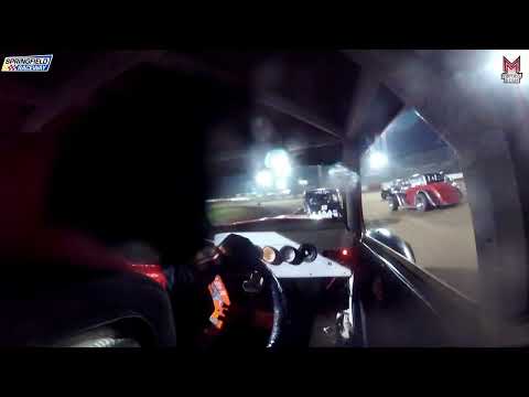 #00 Jeff Metcalf - Legend - 11-15-24 Springfield Raceway - In Car Camera - dirt track racing video image