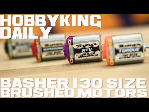 Basher 130 Size Brushed Motors - HobbyKing Daily - UCkNMDHVq-_6aJEh2uRBbRmw