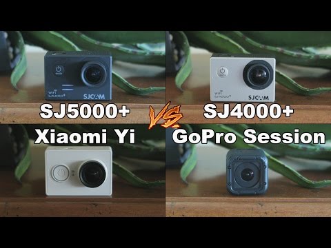 SJ5000+ vs SJ4000+ vs Xiaomi Yi vs GoPro Hero 4 Session - UCkdFXlSdL1cmYbpbry2wsdA